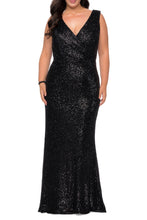 Load image into Gallery viewer, La Femme Plus Size Dress Style 28770