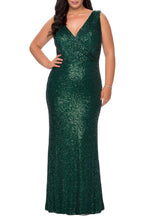 Load image into Gallery viewer, La Femme Plus Size Dress Style 28770