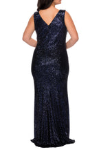 Load image into Gallery viewer, La Femme Plus Size Dress Style 28770