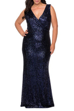 Load image into Gallery viewer, La Femme Plus Size Dress Style 28770