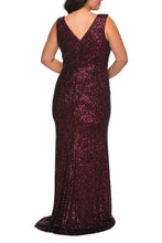 Load image into Gallery viewer, La Femme Plus Size Dress Style 28770