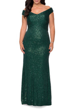 Load image into Gallery viewer, La Femme Plus Size Dress Style 28795