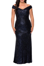 Load image into Gallery viewer, La Femme Plus Size Dress Style 28795