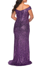 Load image into Gallery viewer, La Femme Plus Size Dress Style 28795
