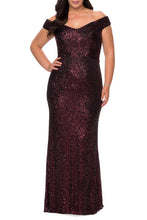 Load image into Gallery viewer, La Femme Plus Size Dress Style 28795