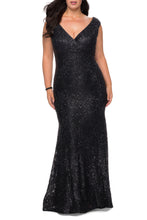 Load image into Gallery viewer, La Femme Plus Size Dress Style 28837