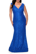 Load image into Gallery viewer, La Femme Plus Size Dress Style 28837