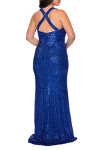 Load image into Gallery viewer, La Femme Plus Size Dress Style 28842