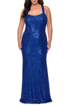 Load image into Gallery viewer, La Femme Plus Size Dress Style 28842