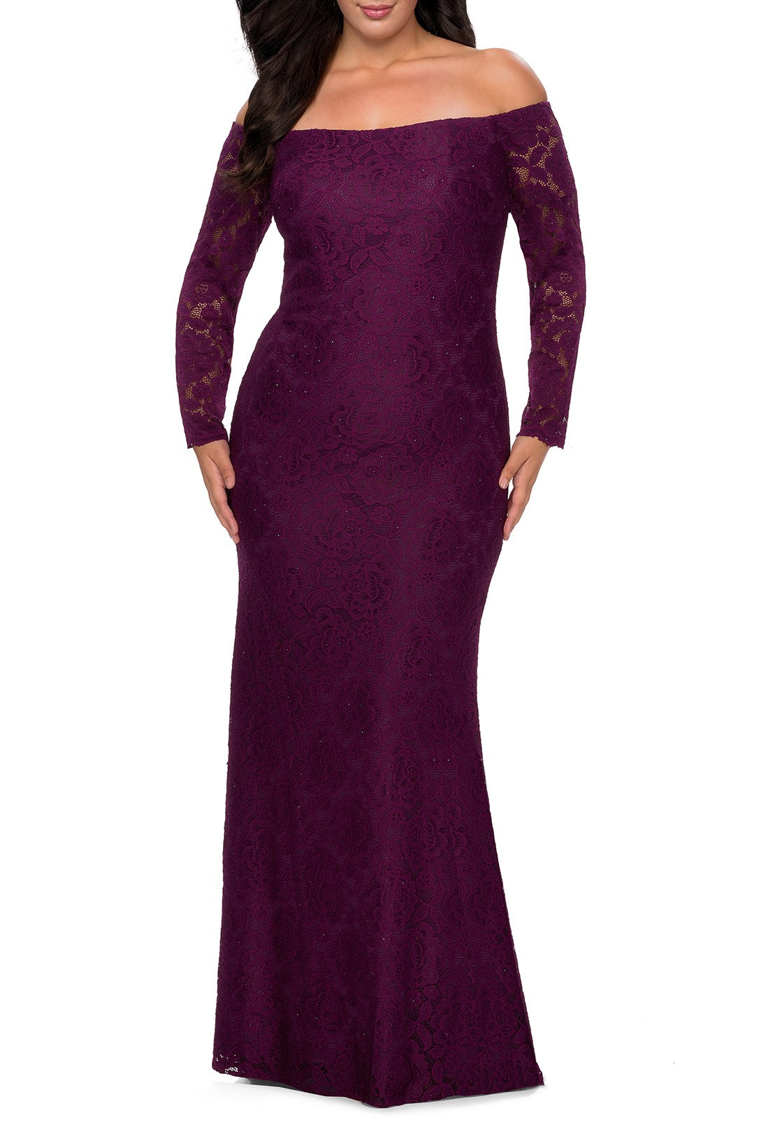La Femme Plus Size Dress Style 28859