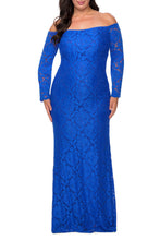 Load image into Gallery viewer, La Femme Plus Size Dress Style 28859