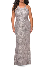 Load image into Gallery viewer, La Femme Plus Size Dress Style 28860