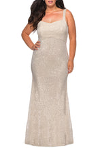 Load image into Gallery viewer, La Femme Plus Size Dress Style 28875