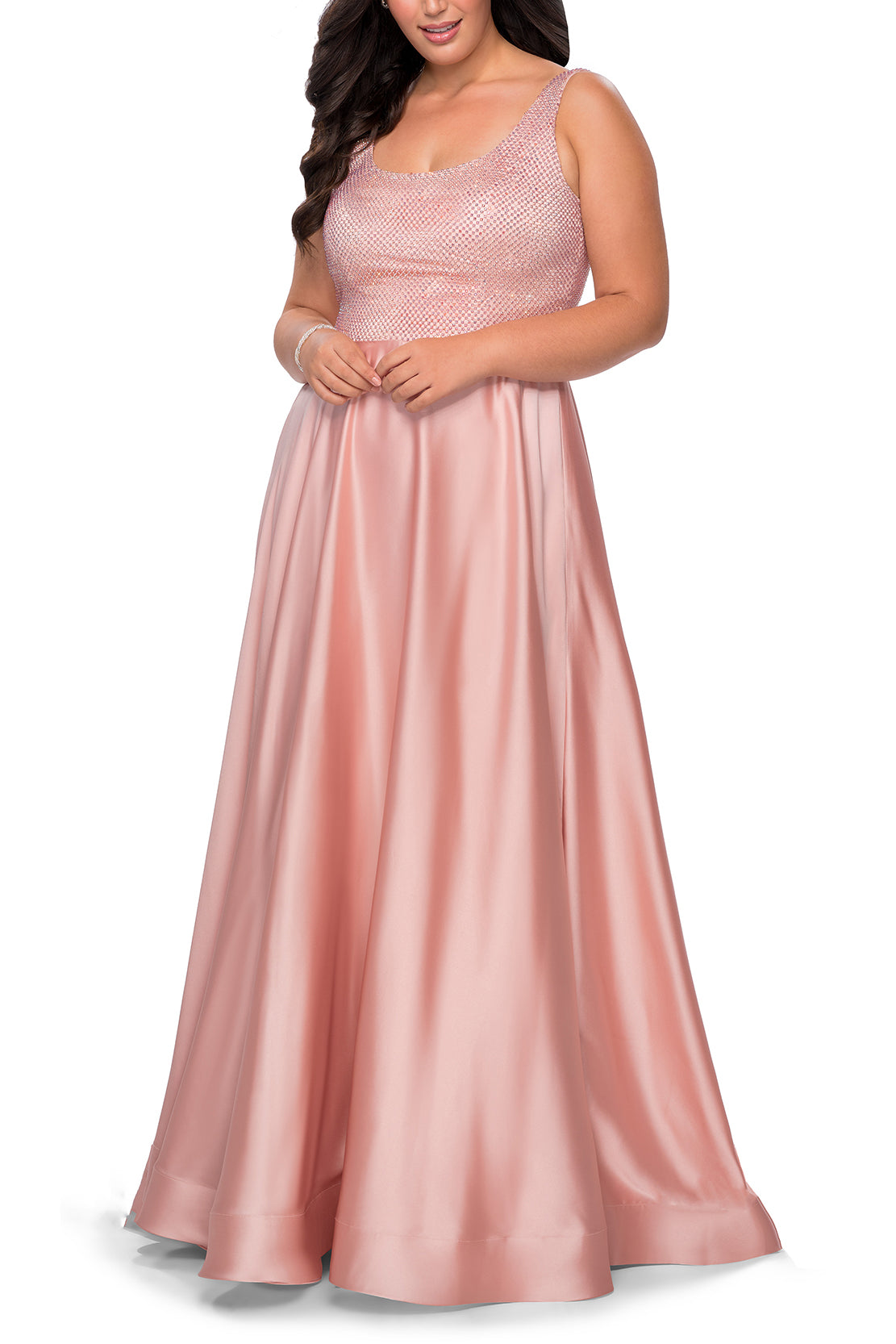 La Femme Plus Size Dress Style 28879