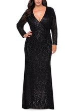 Load image into Gallery viewer, La Femme Plus Size Dress Style 28880