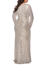 Load image into Gallery viewer, La Femme Plus Size Dress Style 28880