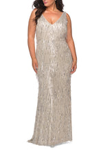 Load image into Gallery viewer, La Femme Plus Size Dress Style 28946