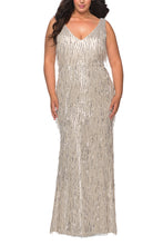 Load image into Gallery viewer, La Femme Plus Size Dress Style 28946