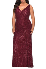 Load image into Gallery viewer, La Femme Plus Size Dress Style 28946