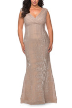 Load image into Gallery viewer, La Femme Plus Size Dress Style 28962