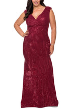 Load image into Gallery viewer, La Femme Plus Size Dress Style 28962