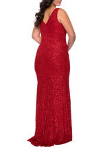 Load image into Gallery viewer, La Femme Plus Size Dress Style 29001
