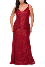 Load image into Gallery viewer, La Femme Plus Size Dress Style 29006