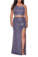 Load image into Gallery viewer, La Femme Plus Size Dress Style 29026