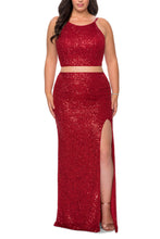 Load image into Gallery viewer, La Femme Plus Size Dress Style 29026