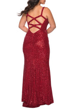 Load image into Gallery viewer, La Femme Plus Size Dress Style 29037