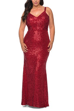 Load image into Gallery viewer, La Femme Plus Size Dress Style 29037