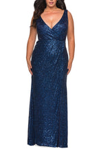 Load image into Gallery viewer, La Femme Plus Size Dress Style 29046