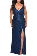 Load image into Gallery viewer, La Femme Plus Size Dress Style 29046