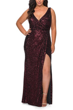 Load image into Gallery viewer, La Femme Plus Size Dress Style 29046