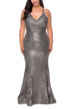 Load image into Gallery viewer, La Femme Plus Size Dress Style 29051