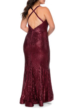 Load image into Gallery viewer, La Femme Plus Size Dress Style 29051