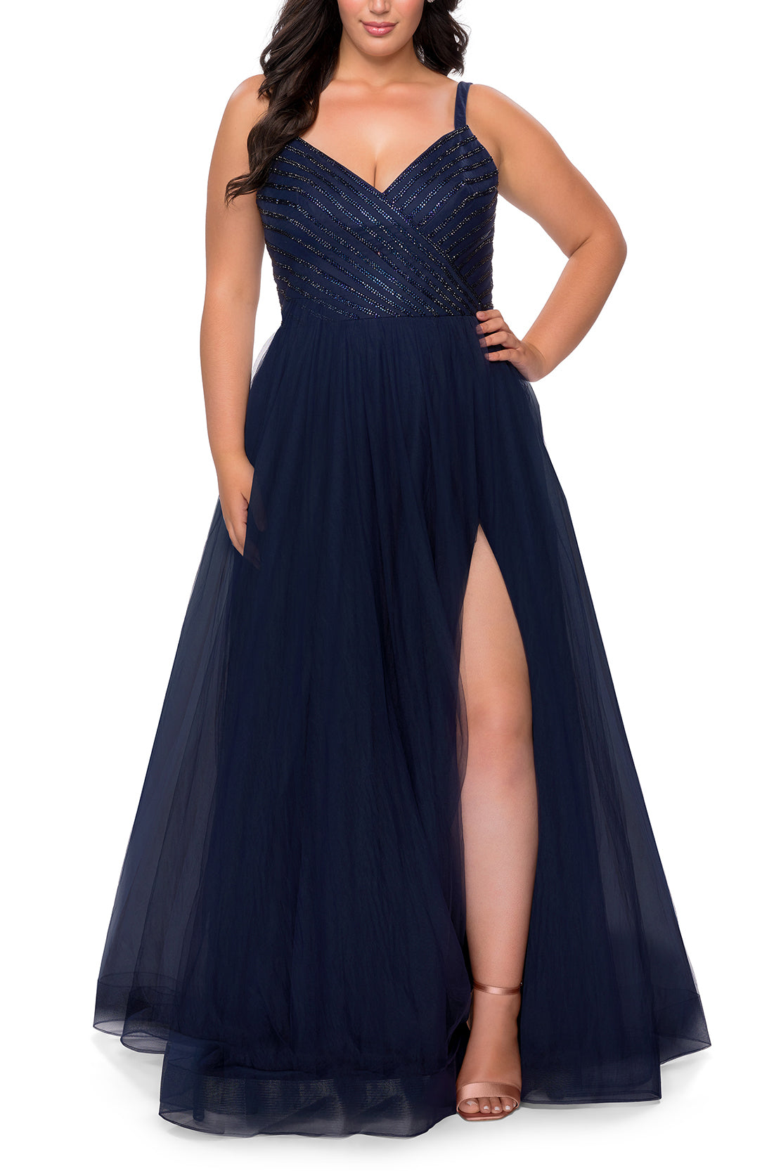 La Femme Plus Size Dress Style 29060