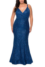 Load image into Gallery viewer, La Femme Plus Size Dress Style 29063