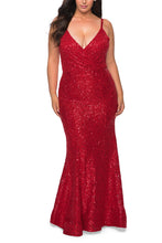 Load image into Gallery viewer, La Femme Plus Size Dress Style 29063