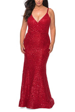 Load image into Gallery viewer, La Femme Plus Size Dress Style 29063