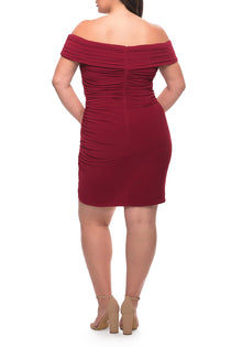 La Femme Plus Size Dress 29521