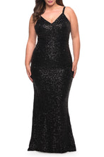 Load image into Gallery viewer, La Femme Plus Size Dress 29546