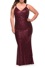 Load image into Gallery viewer, La Femme Plus Size Dress 29546