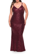 Load image into Gallery viewer, La Femme Plus Size Dress 29546