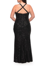 Load image into Gallery viewer, La Femme Plus Size Dress 29579