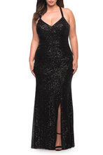 Load image into Gallery viewer, La Femme Plus Size Dress 29579