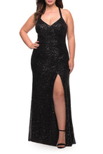 Load image into Gallery viewer, La Femme Plus Size Dress 29579