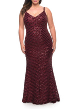 Load image into Gallery viewer, La Femme Plus Size Dress 29622