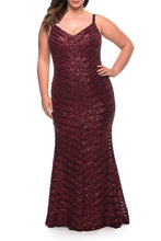 Load image into Gallery viewer, La Femme Plus Size Dress 29622