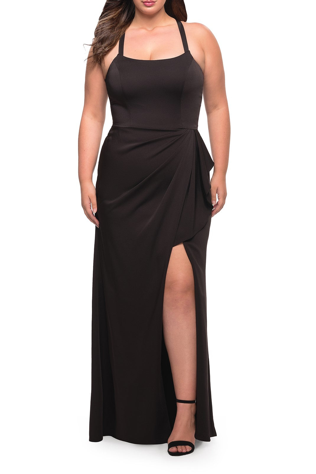 La Femme Plus Size Dress 29634